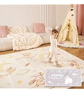 Joypony Crawling Mat Baby Foldable 120 x 120 x 1 cm Play Mat Children Non-Slip & Waterproof