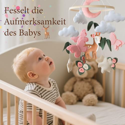 Handcrafted Hanging Wind Chime Decoration for Cot