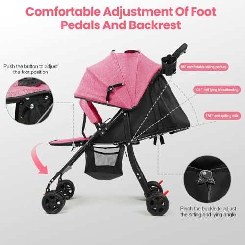 Storage Basket for 0-2 Years Toddlers (Pink)