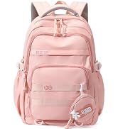 Armbq Children Backpack for Girls Aesthetic School Bags for Teen Girls Elementary Middle Causal D...