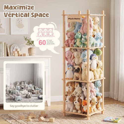 Plush Toys And Soft Toys Organised In One Dedicated Space