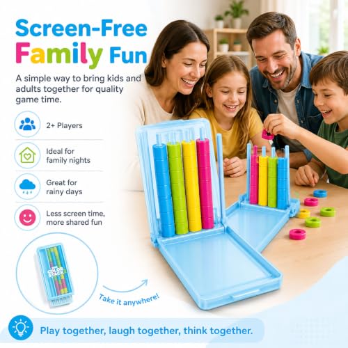 Colour Matching Stacking Game With Cards