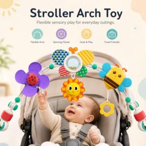 Sensory Hanging Soft Interactive Bassinet Accessories