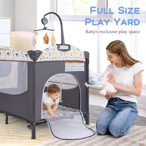 5 in 1 Baby Bedside Sleeper with Bassinet