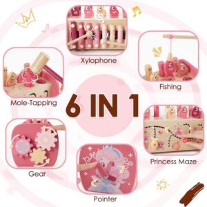 Wooden Hammering Toy                                                          Wooden Pounding Toy