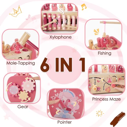 Wooden Hammering Toy                                                          Wooden Pounding Toy