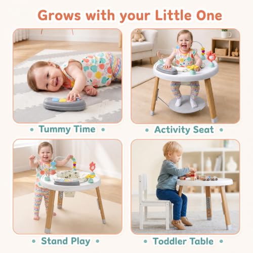 Interactive Baby Jumper with 360° Bounce