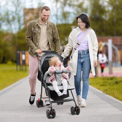 Folding Infant Pushchair with Canopy