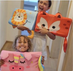 Toddler Memory Foam Snuggle Buddy (Henry the Lion)