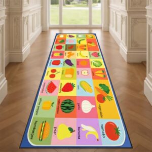 Children Educational Long Rug