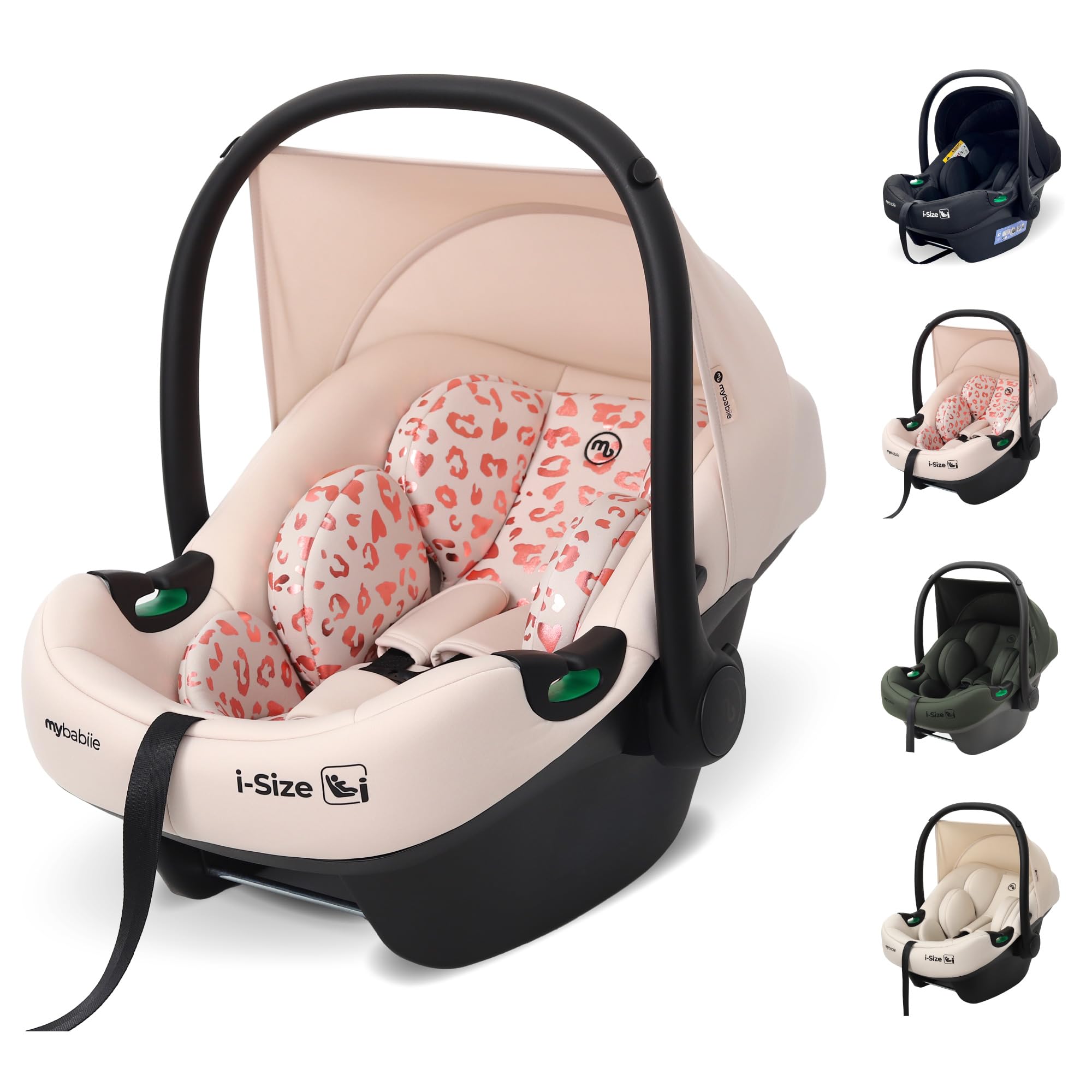 Adjustable Headrest - Pink Leopard