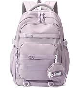 Armbq Children Backpack for Girls Aesthetic School Bags for Teen Girls Elementary Middle Causal D...
