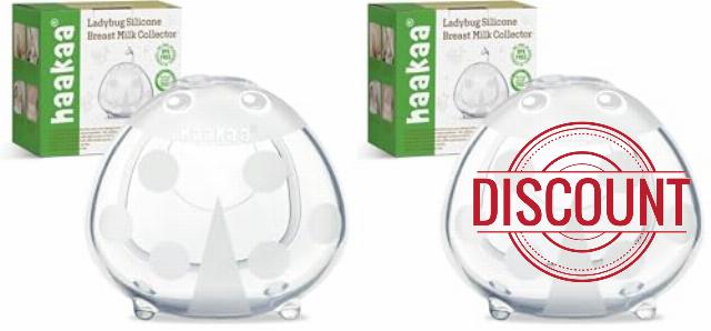 haakaa Ladybug Milk Collector Breast Milk Saver Breast Shell for Breastfeeding