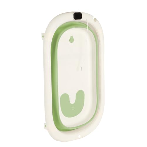 Tub Collapsible Bathtub Baby Bath Essentials for Newborn (Green)