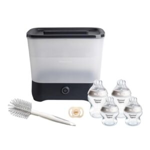 Electric Steriliser & 4X Baby Bottles