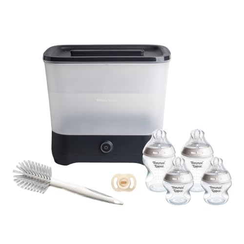 Electric Steriliser & 4X Baby Bottles