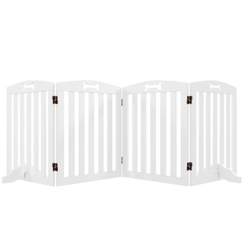 4-Panel Pet Fence for Stairs