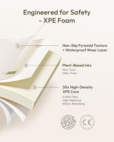 Interlocking XPE Foam Floor Tile for Baby
