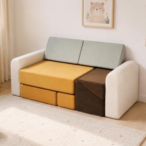 Modular Play Sofa for Kids Soft Play Set