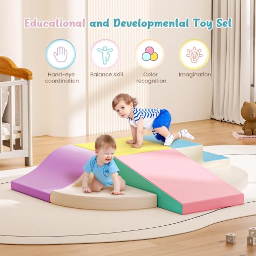 Baby Soft Play Climbing Blocks                                                          High-density Pearl Cotton