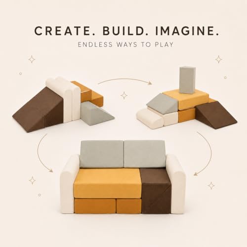 Seven Modular Foam Shapes Support Climbing