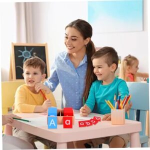 Lower & Capital Sandpaper Letters Montessori Woode