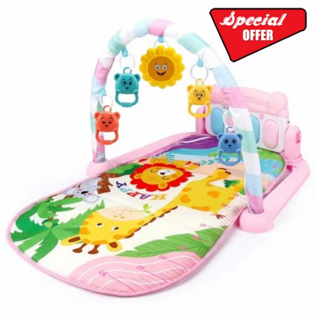 Baby Gym Play Mat with Kick Piano