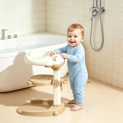 Standing Sitting Bath Support Adjustable Height 50-56cm for Bathroom Hotel Bathtub Apartment Dormitory Diaper Changing Dressing
