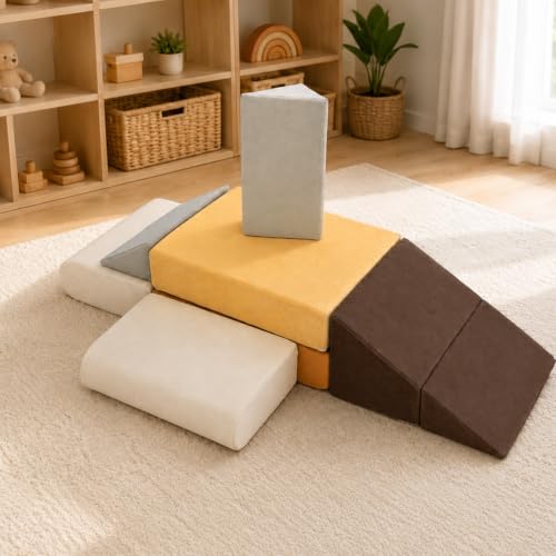 7 Foam Climbing Blocks