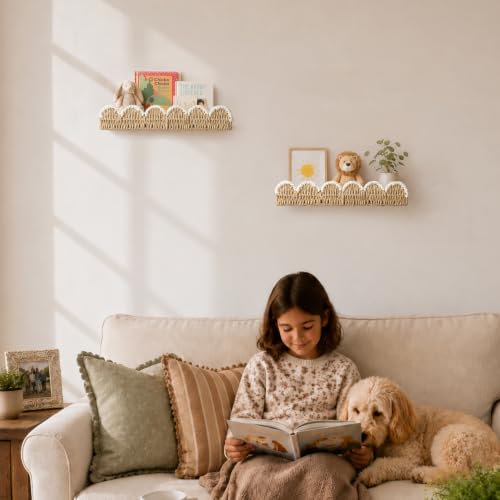 Floating Picture Ledge Shelf for Books