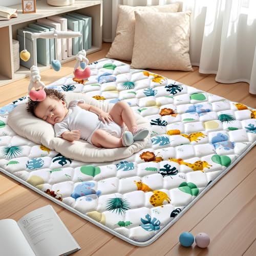 Foldable Large Non-Slip Thick Baby Crawling Mats 150x150cm