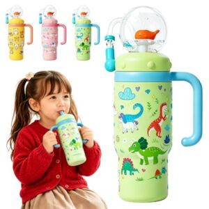 Tumbler with Fun Fountain Effect                                                          Stainless Steel Whale Fountain Tumbler with Handle