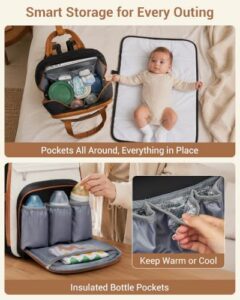 19-Pocket Nappy Bag                                                          Water Resistant Baby Bag