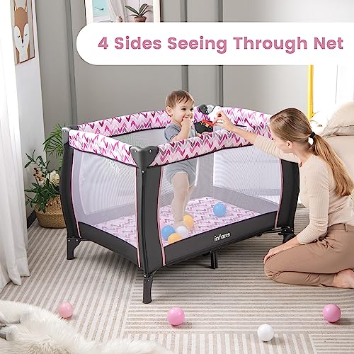 Portable Baby Playard with Bassinet