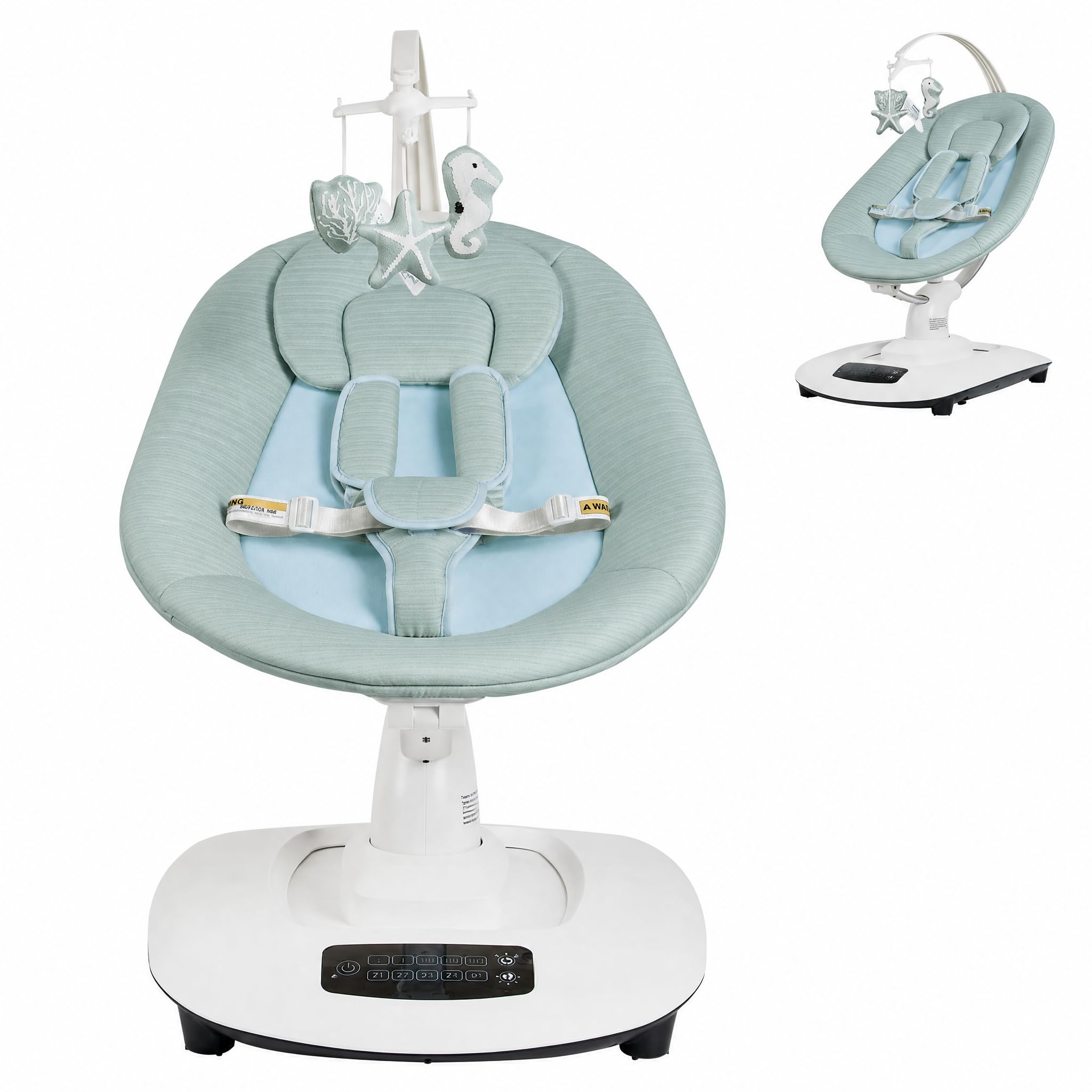 Baby Rocker with 5 Swing Speed