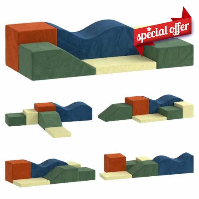 AIYAPLAY Kids Soft Play Set