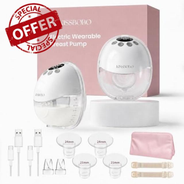 KISSBOBO K8 Wearable Electric Breast Pump