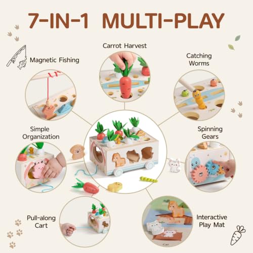 Play Mat & Pull-Along Cart