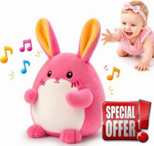 SAIMAND Musical Rabbit Baby Toy for 6-12 Months