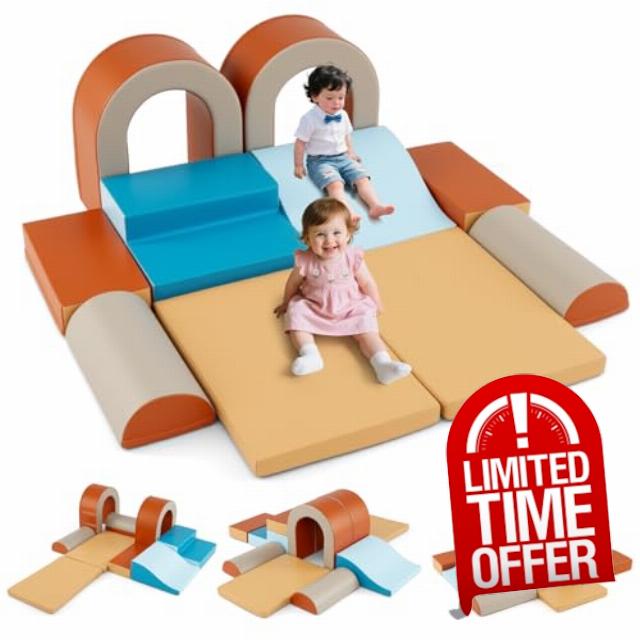 GYMAX Baby Soft Play Set