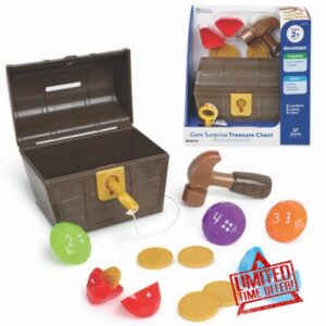 Learning Resources Gem Surprise Treasure Chest