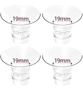 KISSBOBO K5 Genuine Quality 17mm Flange Set, No Discomfort, Like a Second Skin for Mothers (2 Pie...