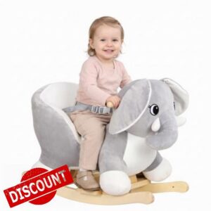 AIYAPLAY Rocking Horse Elephant Design for Toddlers 18-36 Months