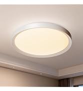 72W Dimmable LED Ceiling Light, Thick Apple Design for Living Room Bedroom | Modern Flush Mount C...