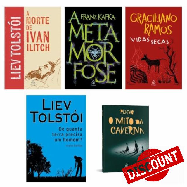 5-Volume Bundle: A Morte De Ivan Ilitch (2 + O Mito + A Metamorfose + (2)