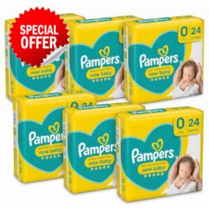 Pampers Premium Protection New Baby Size 0 (1-3kg) Nappies