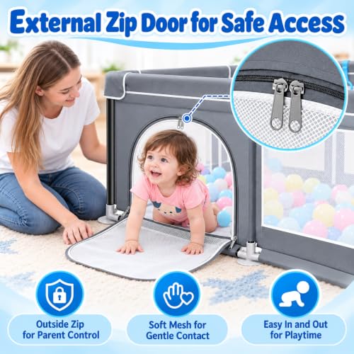 External Zip Door and Carry Bag for Easy Transport and Storage