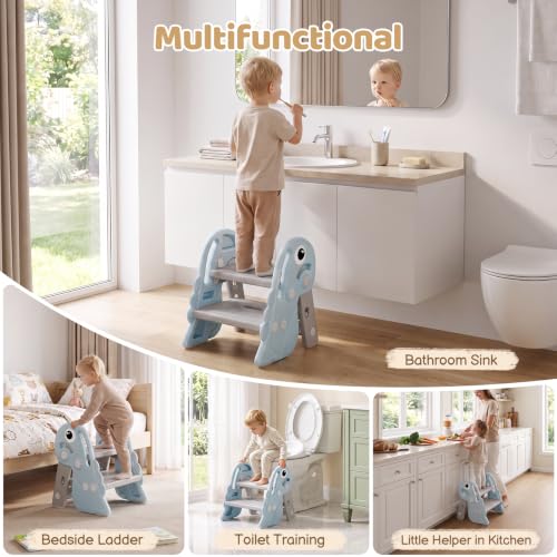 Height adjustable whit safety lock