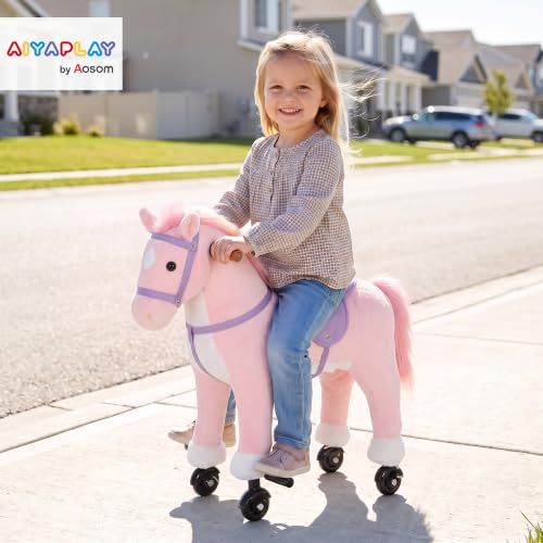 Plush Ride On Horse with Hoof Sounds