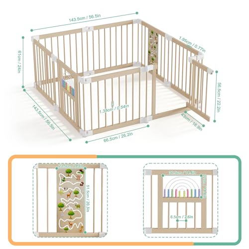 Activity Board & Suction Cups for Indoor and Outdoor Use